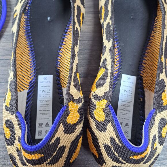 Rothy's The Point Big Cat Ballet Flats Women's Sz 10.5 (VGC) - Picture 8 of 10